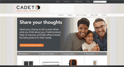 Desktop Screenshot of cadetheat.com
